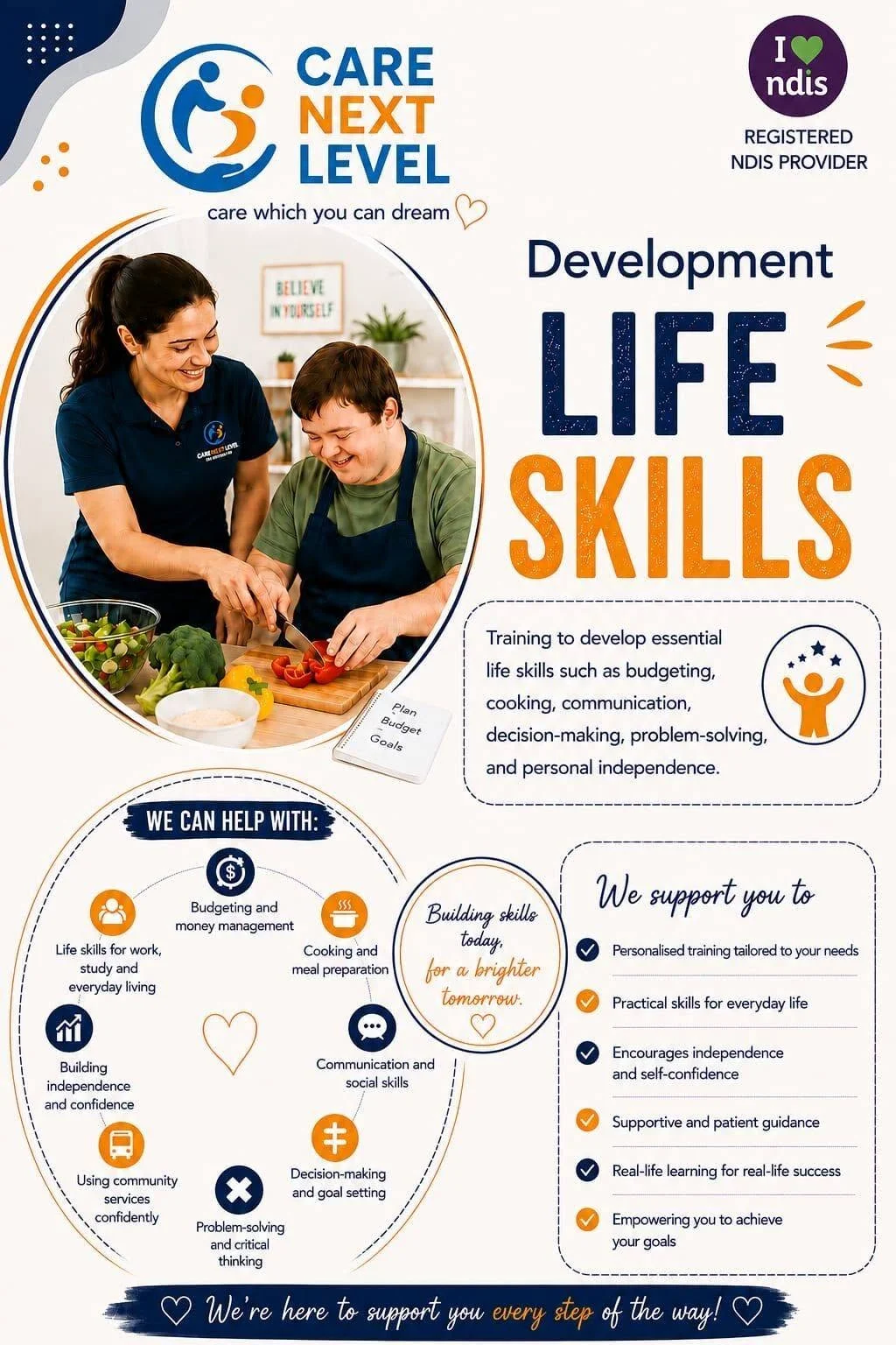 CARE NEXT LEVEL work photo
