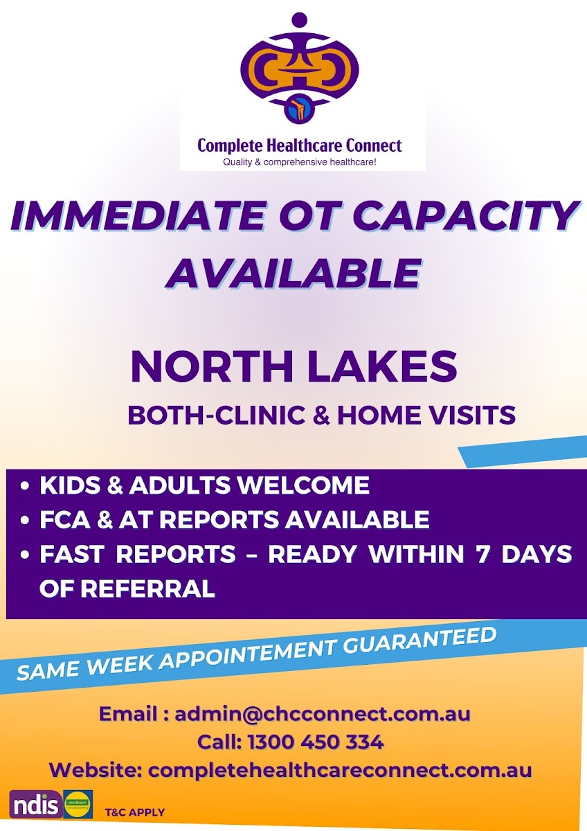 Complete Healthcare Connect Australia-(Physio, OT, Speech, Pod)-North lakes