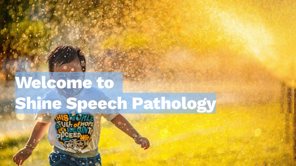 Shine Speech Pathology