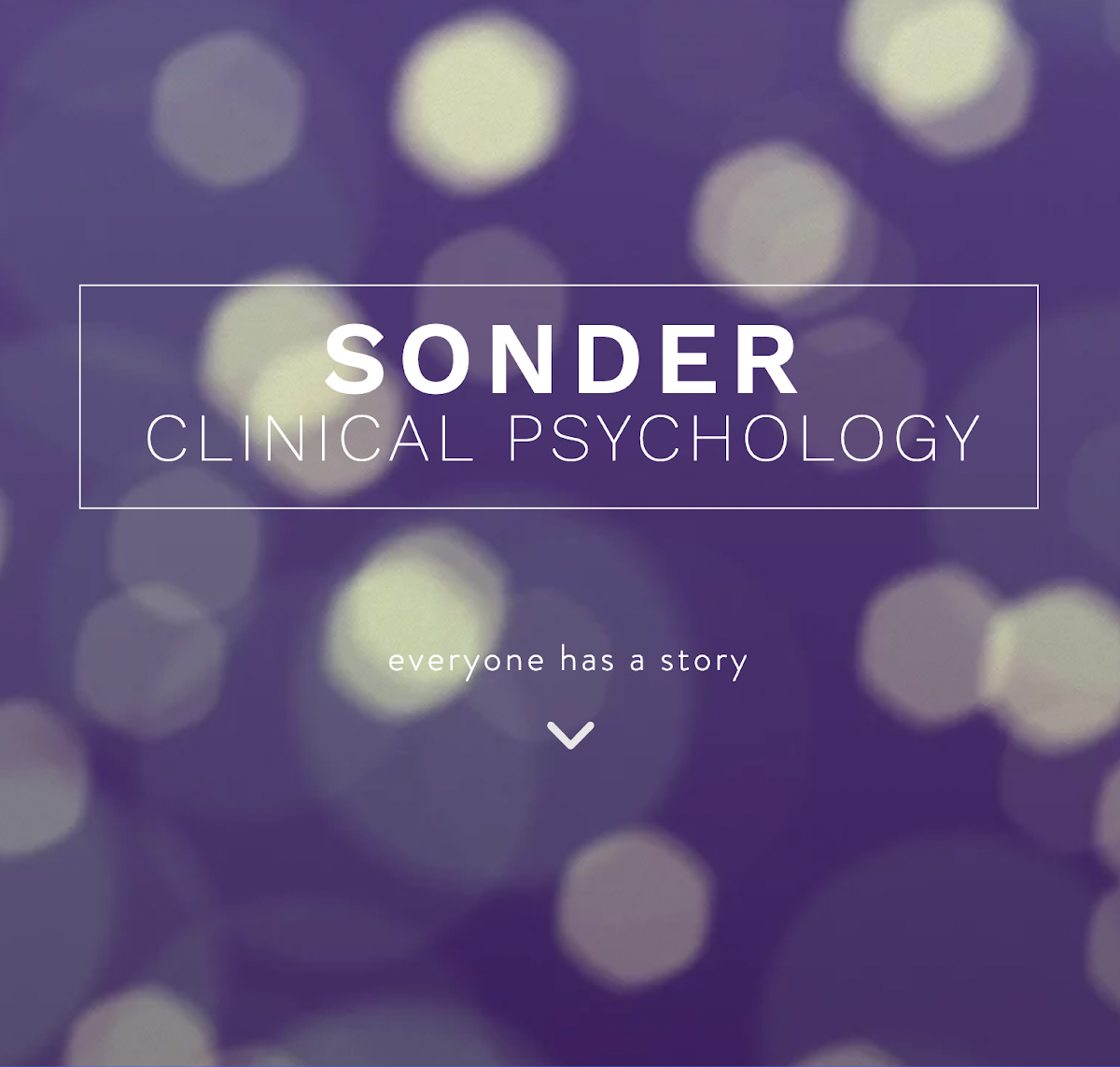 Sonder Clinical Psychology