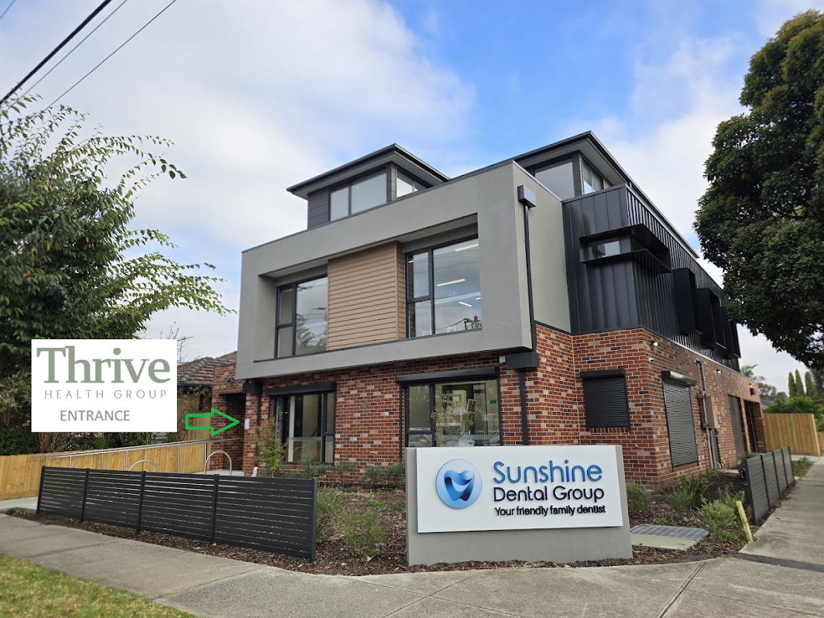 Thrive Health Group (we have now relocated to Sunshine North)